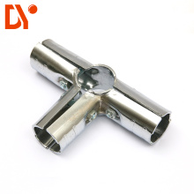 Stainless steel chrome-plated joint lean tube connector for 28mm lean system